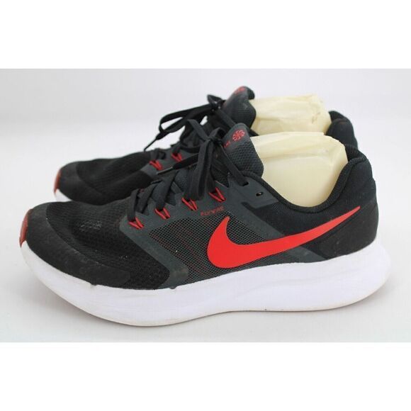 NIKE RUN SWIFT 3 Black/Univ Red/White/Anthracite DR2695-001 Shoes Size 10 - Picture 6 of 10